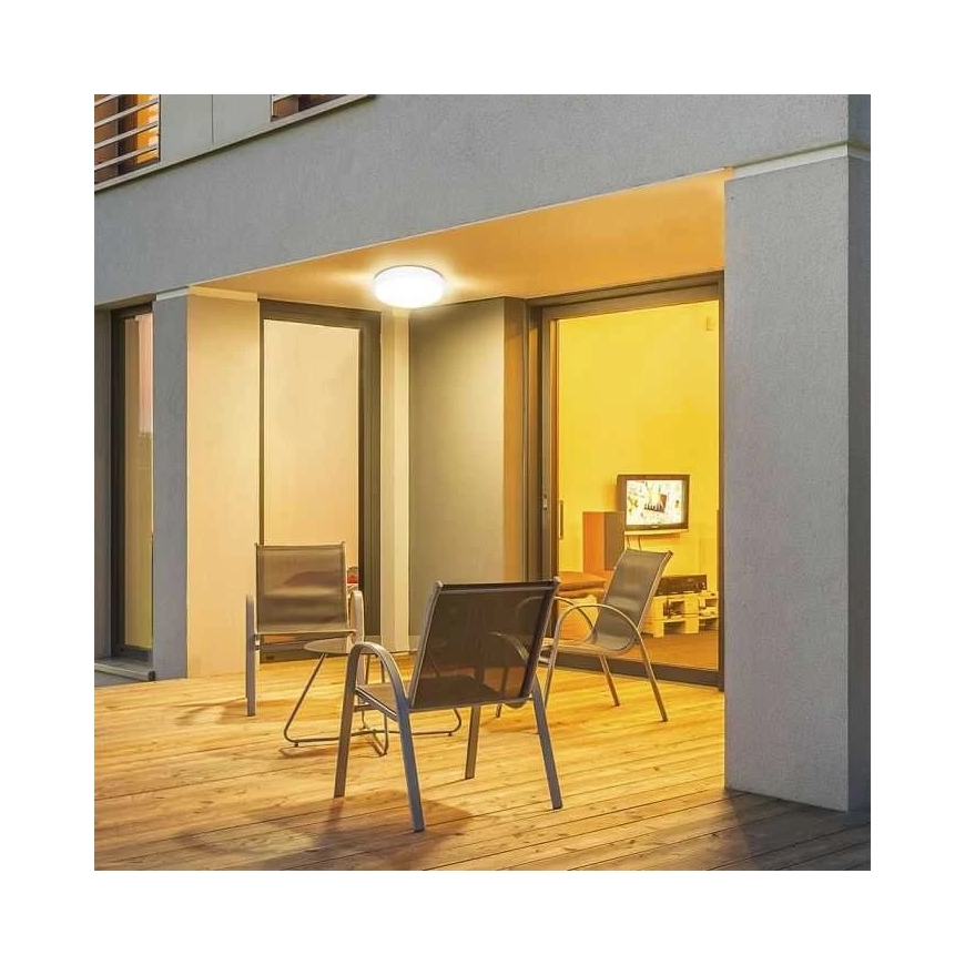 V-tac 24W LED Surface Light, white, 4000K, IP44, SAMSUNG LED chip, with motion sensor – 2