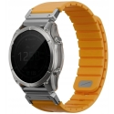 UNIQ Fluo Smart-Fit dirželis Garmin (22 mm) Oranžinis UNIQ Fluo Smart-Fit dirželis Garmin (22 mm) Oranžinis