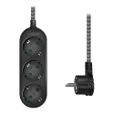 LogiLink LPS261 удлинитель 1,5 m 3 розетка(и) Для помещений Черный, Белый LogiLink LPS261 удлинитель 1,5 m 3 розетка(и) Для помещений Черный, Белый