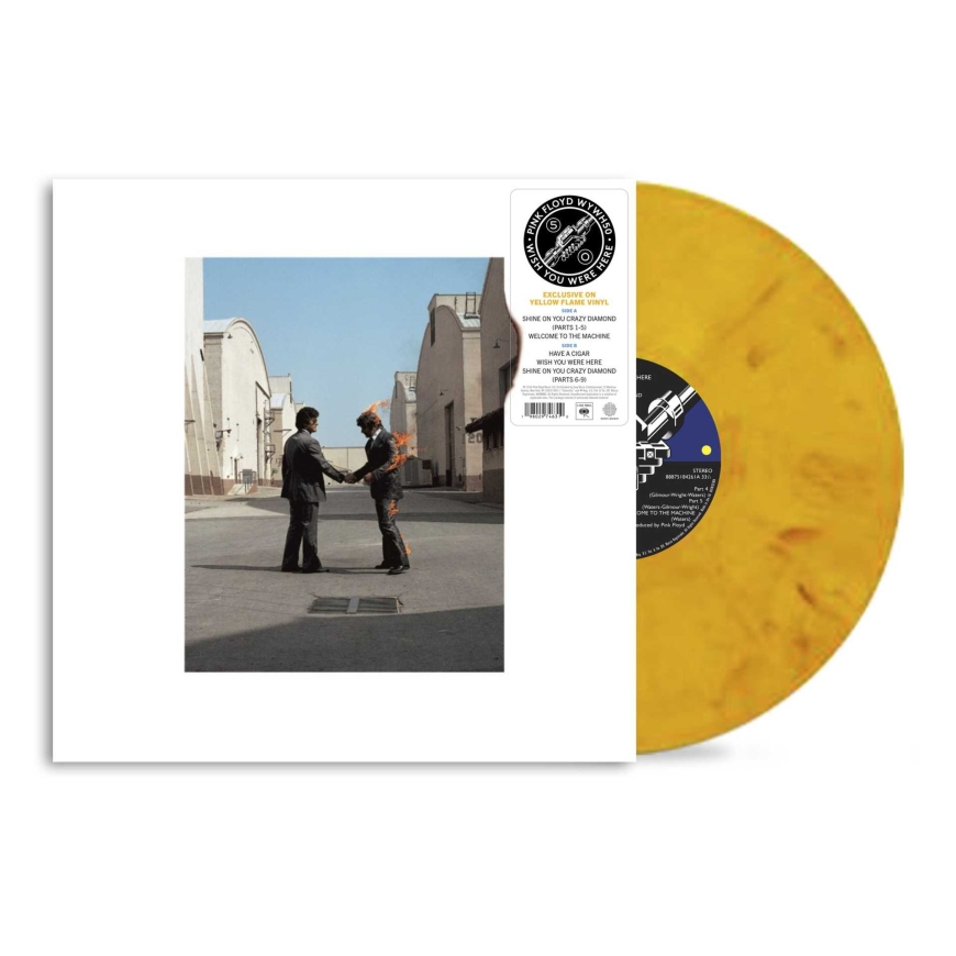 Sony PINK FLOYD "Wish You Were Here" (Yellow Flame Vinyl, 50th Annive