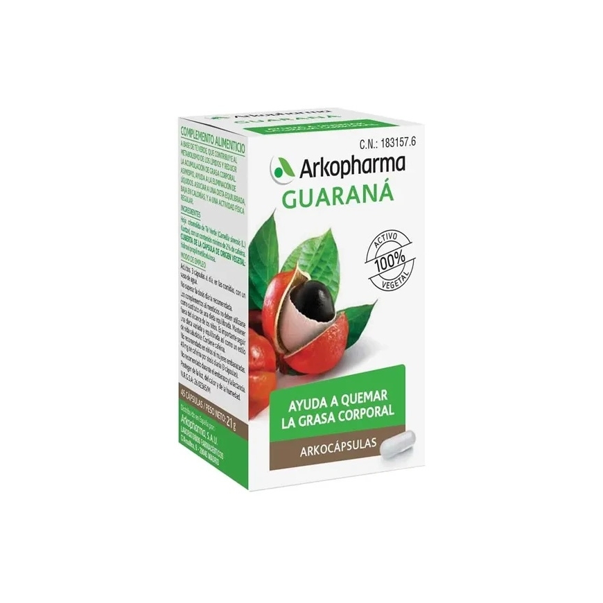 Arkopharma Arkokapsulas Guarana 45 kapsulas – 2