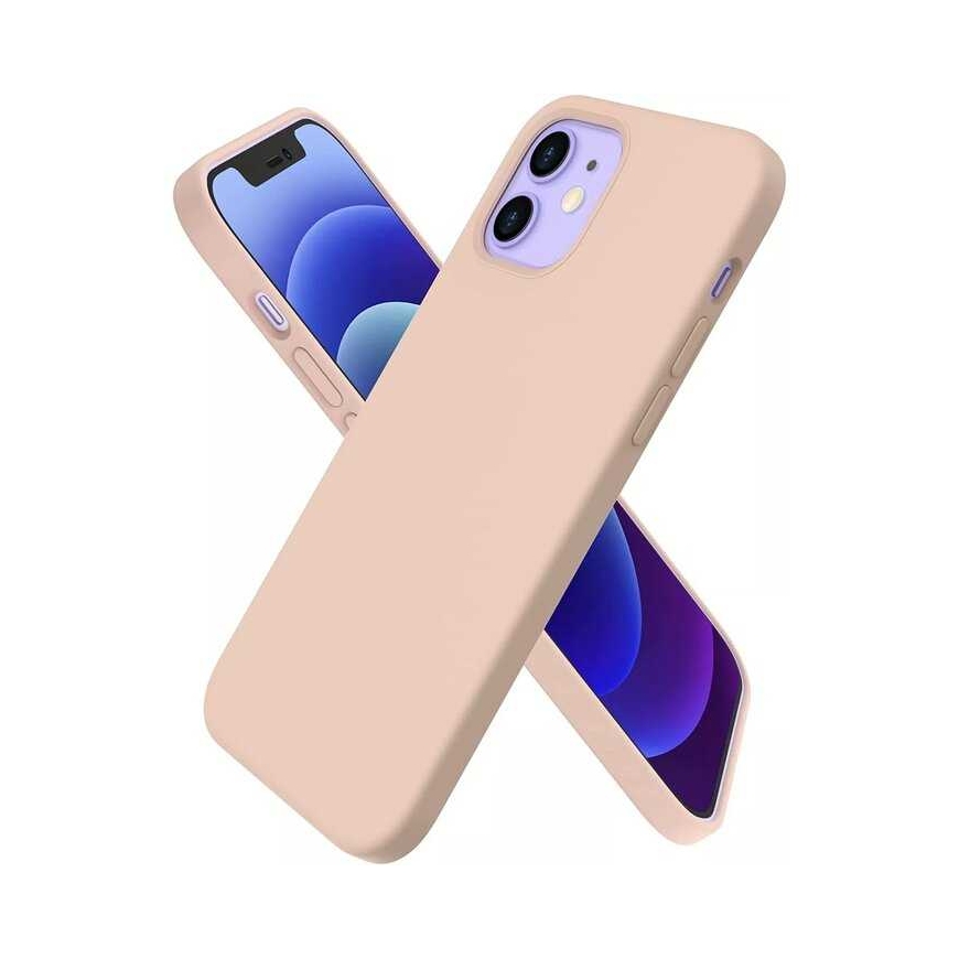 Riff "Silicone Liquid Back Case Galaxy A55 5G" Vaaleanpunainen