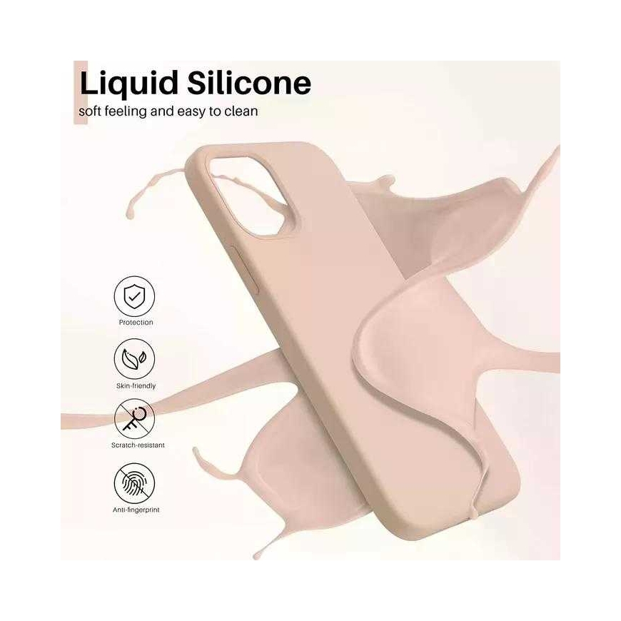 Riff "Silicone Liquid Back Case Galaxy A55 5G" Roosa – 2