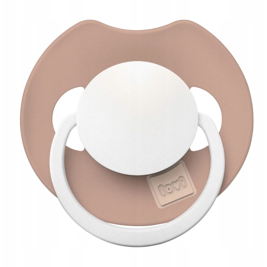 LOVI 34/436 Dynamic silikoninis čiulptukas Prime 0-6m 1 vnt Blush Glow – 3