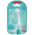Zobu suka Zobu suku galviņas Isdin BALENE BY BEXIDENT DUOTECH SONIC vidēji cietā cietība 2 vienības