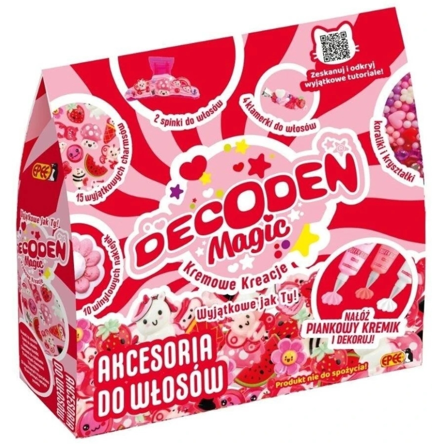 Epee Rinkinys Klasikinis „Decoden Magic“ kūrybinis plaukų aksesuarų rinkinys – 2