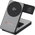 "Verbatim Charge 'n' Go Qi2 3-in-1" magnetic wireless power bank, 10000 mAh, USB-C, Gray "Verbatim Charge 'n' Go Qi2 3-in-1" magnetic wireless power bank, 10000 mAh, USB-C, Gray