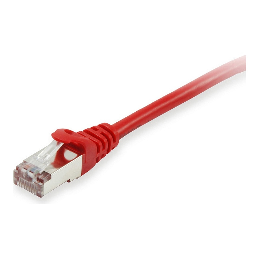 Equip Cat.6A S/FTP Patch Cable, 20m, Red – 2
