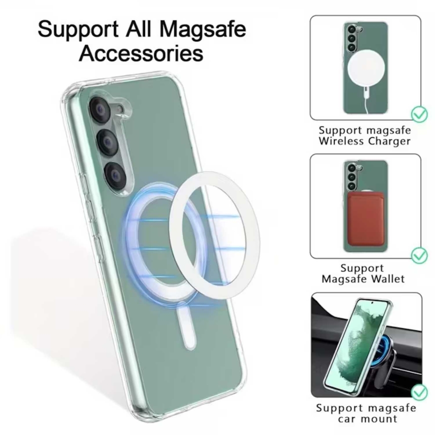 Riff Mag vāks Samsung Galaxy A57 5G A57 Caurspīdīgs – 3