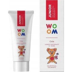 Woom Woom Junior pasta do zębów dla dzieci 6+ lat Cola 50ml