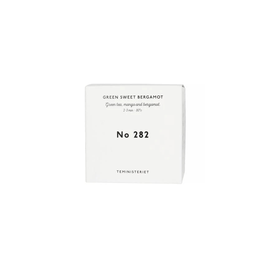 Teministeriet - 282 Зеленый Сладкий Бергамот - Рассыпной Чай 100г - Упаковка для Пополнения