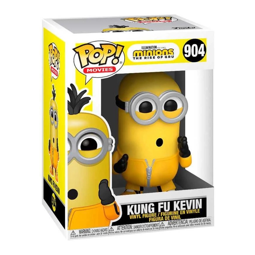 FUNKO POP! PVC-kuju: Minions 2 - Kung Fu Kevin, 9 cm