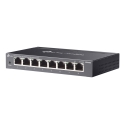 TP-Link Omada ES208G tīkla pārslēgs Vadīts L2 Gigabit Ethernet (10/100/1000) Melns TP-Link Omada ES208G tīkla pārslēgs Vadīts L2 Gigabit Ethernet (10/100/1000) Melns