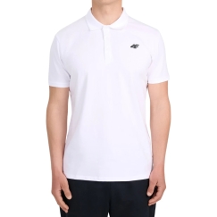Vīriešu polo krekls 4F M0770 balts 4FWMM00TPTSM0770 10S (2XL)