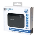 LogiLink UA0216 keskitin USB 3.2 Gen 1 (3.1 Gen 1) Type-B 5000 Mbit/s Musta LogiLink UA0216 keskitin USB 3.2 Gen 1 (3.1 Gen 1) Type-B 5000 Mbit/s Musta