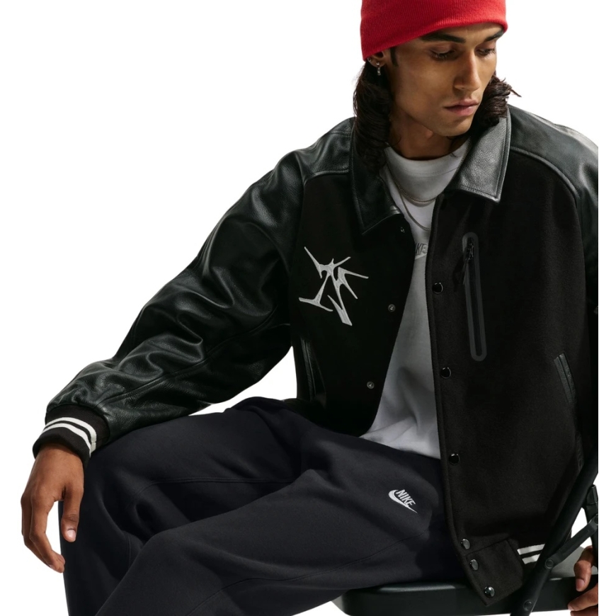 К брюкам Nike Club BB Jogger для мужчин черного цвета FN3787 015 (L) – 5