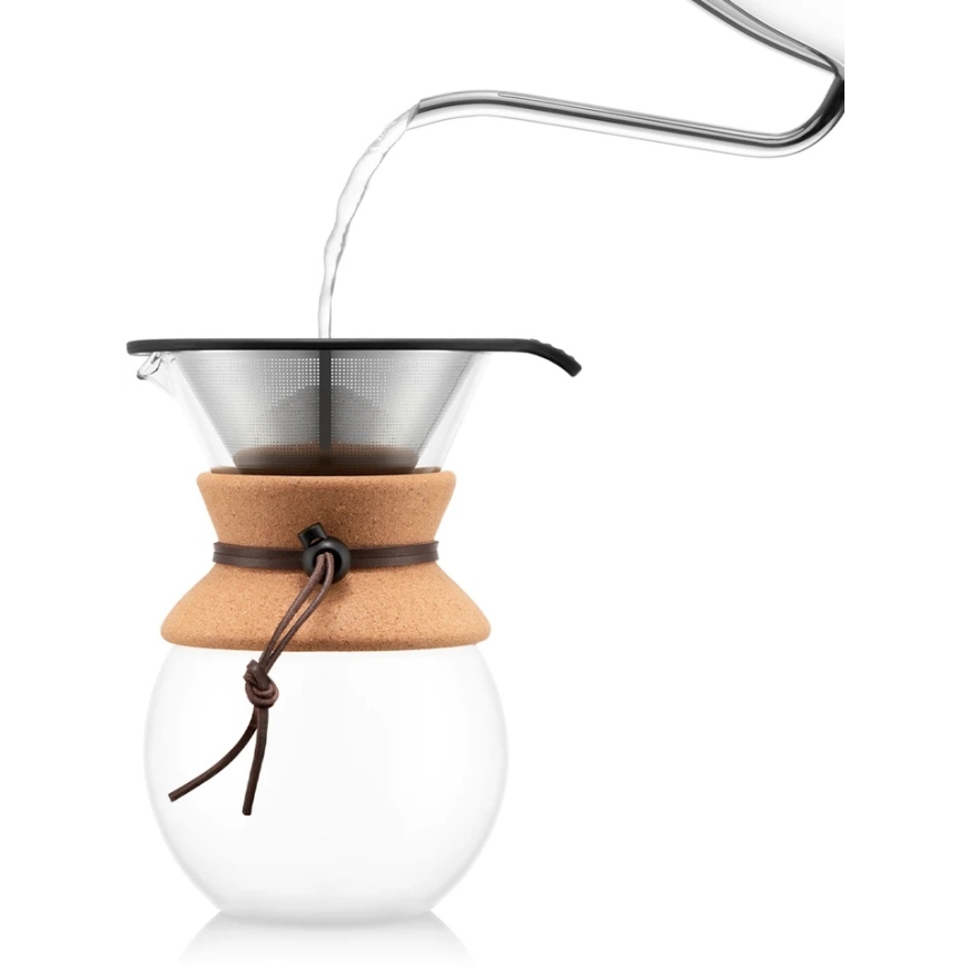 Bodum кофеварка с постоянным фильтром, 1 л корковая плита – 2