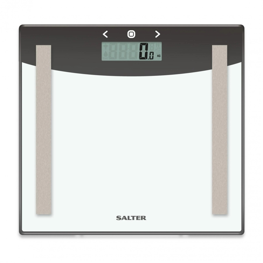 Salter 9137 SVWH3REU16 Silver White Glass Analyser Scale – 4