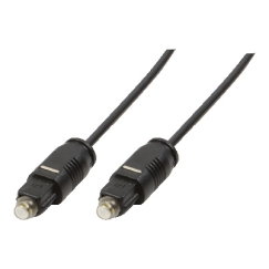 LogiLink Toslink - Toslink, 10m garso kabelis „Toslink“ Juoda