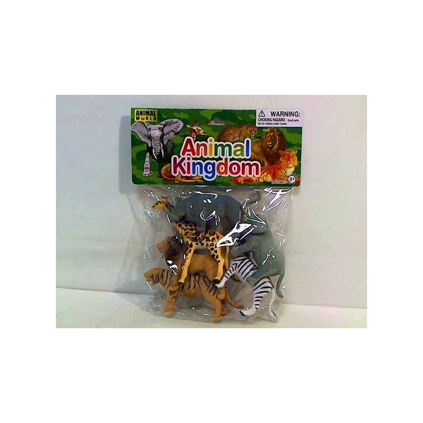Hipo Wild Animals 10cm 6pcs HSH061 05806 – 2