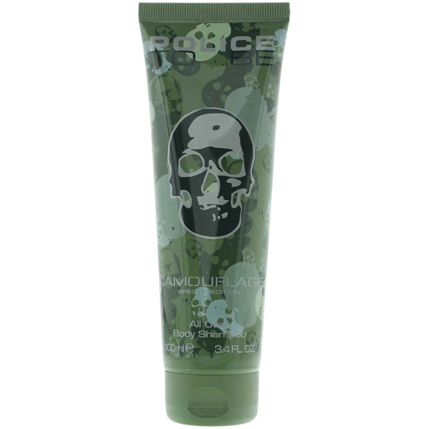 Police, To Be Camouflage, Soft, Ķermeņa mazgāšanas līdzeklis, Visam ķermenim, 100 ml