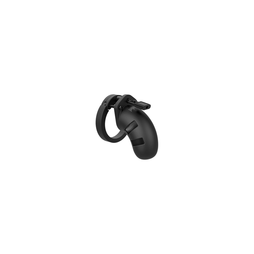 Mancage By Shots 20 model – beauty – 3.5""" – silicone cock cage – black