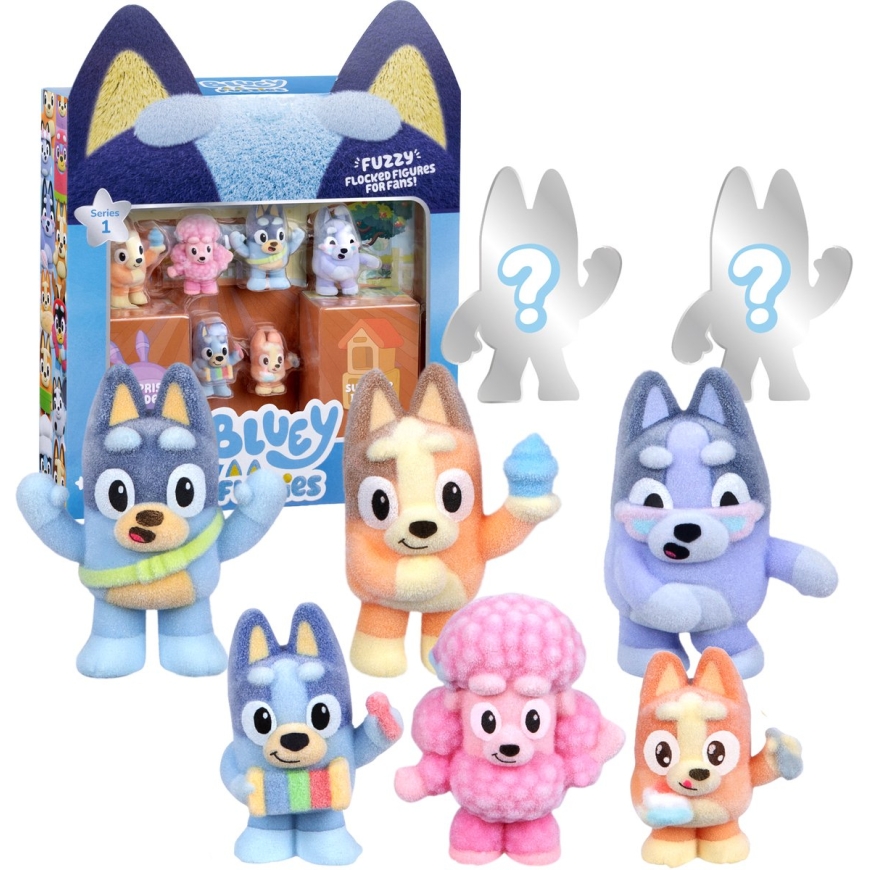 Moose Toys Bluey Fuzzies