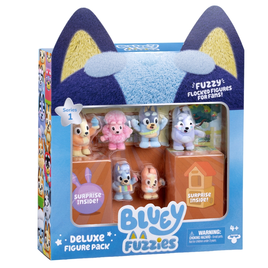 Moose Toys Bluey Fuzzies – 3