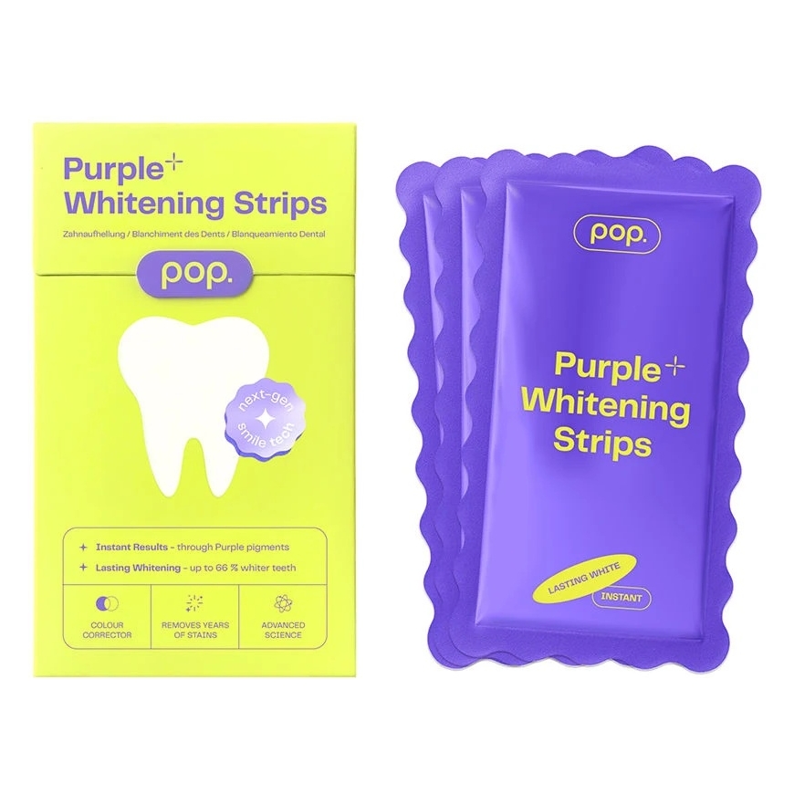 POP. PURPLE+ lillad valgendavad ribad, 7 tk.