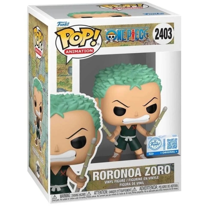 FUNKO POP! Vinüülfiguur: One Piece - Roronoa Zoro, 9 cm