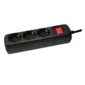 LogiLink LPS206B power extension 1.4 m 3 AC outlet(s) Black LogiLink LPS206B power extension 1.4 m 3 AC outlet(s) Black