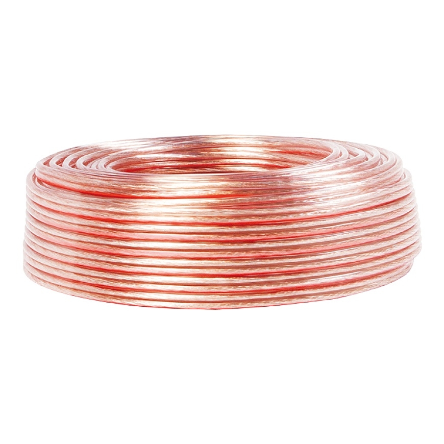 LogiLink CA1078 garso kabelis 100 m Permatomas – 2