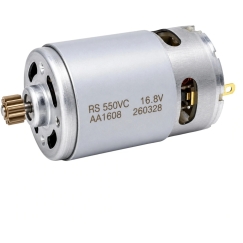 Oem Šepetėlinis nuolatinės srovės variklis 16.8V - RS550VC - 12 dantų - didelis sukimo momentas
