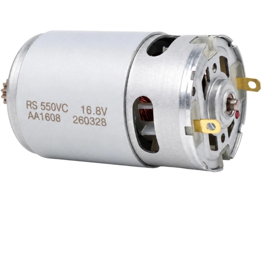 Oem Šepetėlinis nuolatinės srovės variklis 16.8V - RS550VC - 12 dantų - didelis sukimo momentas – 5