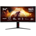 AOC CU34G4ZCA 34" Kiire VA 21:9 Kõver AOC CU34G4ZCA 34" Kiire VA 21:9 Kõver