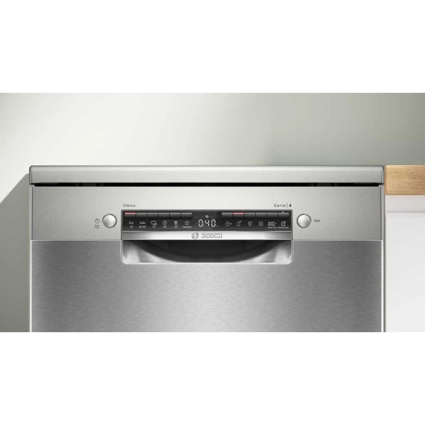 Bosch SMS4HVI14E Sarja 4, Vapaa-asenteinen astianpesukone, 60 cm, Harjattu teräs sormenjälkiin suojaava – 3