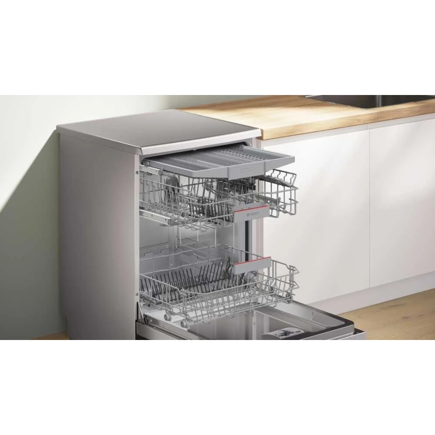 Bosch SMS4HVI14E Seeria 4, Vabaltava nõudepesumasin, 60 cm, Poleeritud teras sõrmejälgede kaitsega – 5