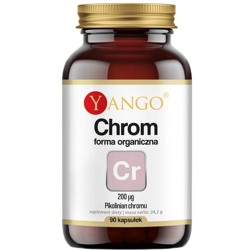 Yango Chrom orgaaniline kujuline toidulisand 90 kapslit