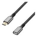 LogiLink CUA0108 USB-kaapeli USB 3.2 Gen 2 (3.1 Gen 2) 1 m USB C 10 Gbit/s 100 W Musta, Harmaa LogiLink CUA0108 USB-kaapeli USB 3.2 Gen 2 (3.1 Gen 2) 1 m USB C 10 Gbit/s 100 W Musta, Harmaa