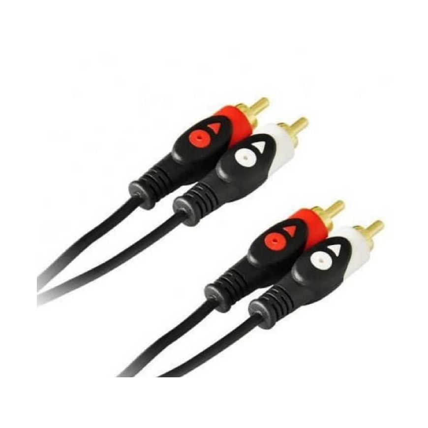 Libox LB020 2x RCA uz 2x RCA 3m – 2