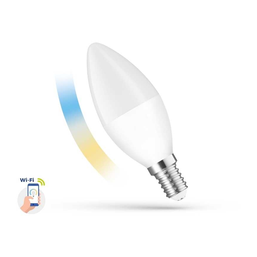 Spectrum LED Candle 5W E14 CCT+DIM Wi-Fi Smart – 2