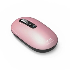 Port Designs PORT CONNECT Pure MAC, Langaton ladattava hiiri, Bluetooth, FreeWheel, 3200 DPI ROSE