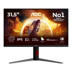 AOC G4 U32G4U computer monitor 80 cm (31.5") 3840 x 2160 pixels 4K Ultra HD Black, Red