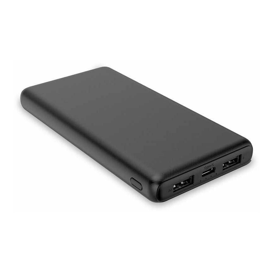 Contact Power Bank 10000mAh 10W + USB-A USB-C Kaapeli Musta – 2