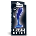 LOVETOY Flawless Clear Prostate Plug 6.0'' Mėlyna LOVETOY Flawless Clear Prostate Plug 6.0'' Mėlyna