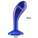 LOVETOY Flawless Clear Prostate Plug 6.0'' Blue LOVETOY Flawless Clear Prostate Plug 6.0'' Blue