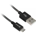 Sharkoon Cable USB 3.1 A-C black/grey 0.5m Sharkoon Cable USB 3.1 A-C black/grey 0.5m