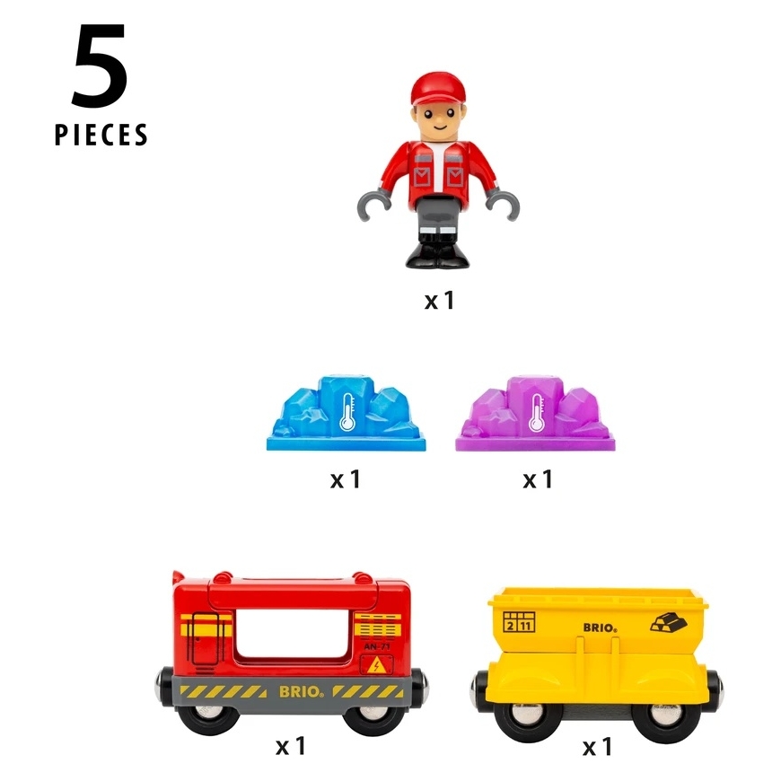 BRIO - Cargo Train Set (36133) – 3