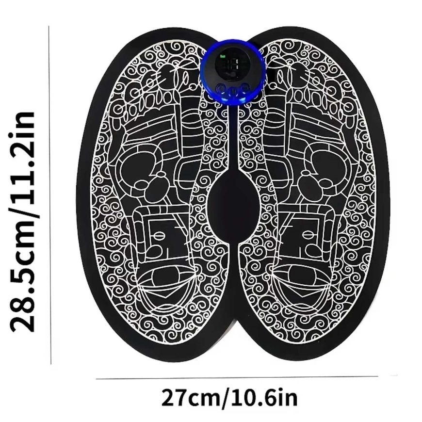 Riff massaažijalats jalataldadele impulssravi ja kaugjuhtimisega (28,5x27) – 2