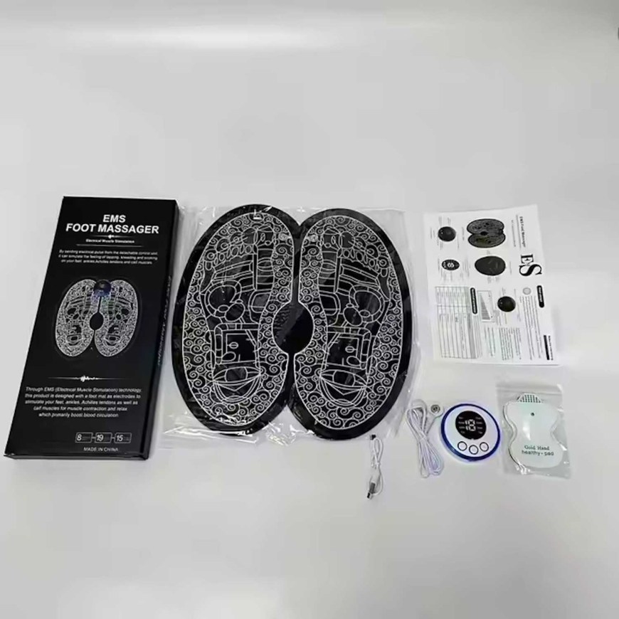 Riff Massage Foot Pad With Pulse Therapy with remote control (28,5x27 – 4